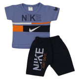 Newborn Boys Half Sleeves Suit - Light Purple, Kids, Newborn Boys Sets And Suits, Chase Value, Chase Value