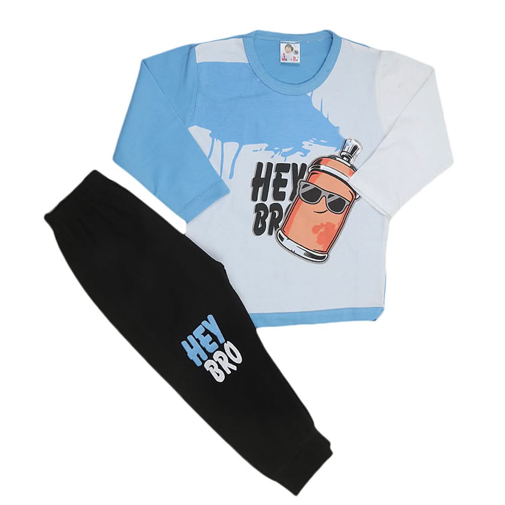 Boys Full Sleeves Suit - Blue, Kids, Boys Sets And Suits, Chase Value, Chase Value