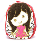 Girls Backpack (7572B) - Red, Kids, School And Laptop Bags, Chase Value, Chase Value