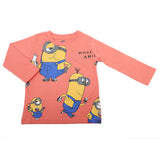 Boys Full Sleeves T-Shirt - Peach, Kids, Boys T-Shirts, Chase Value, Chase Value