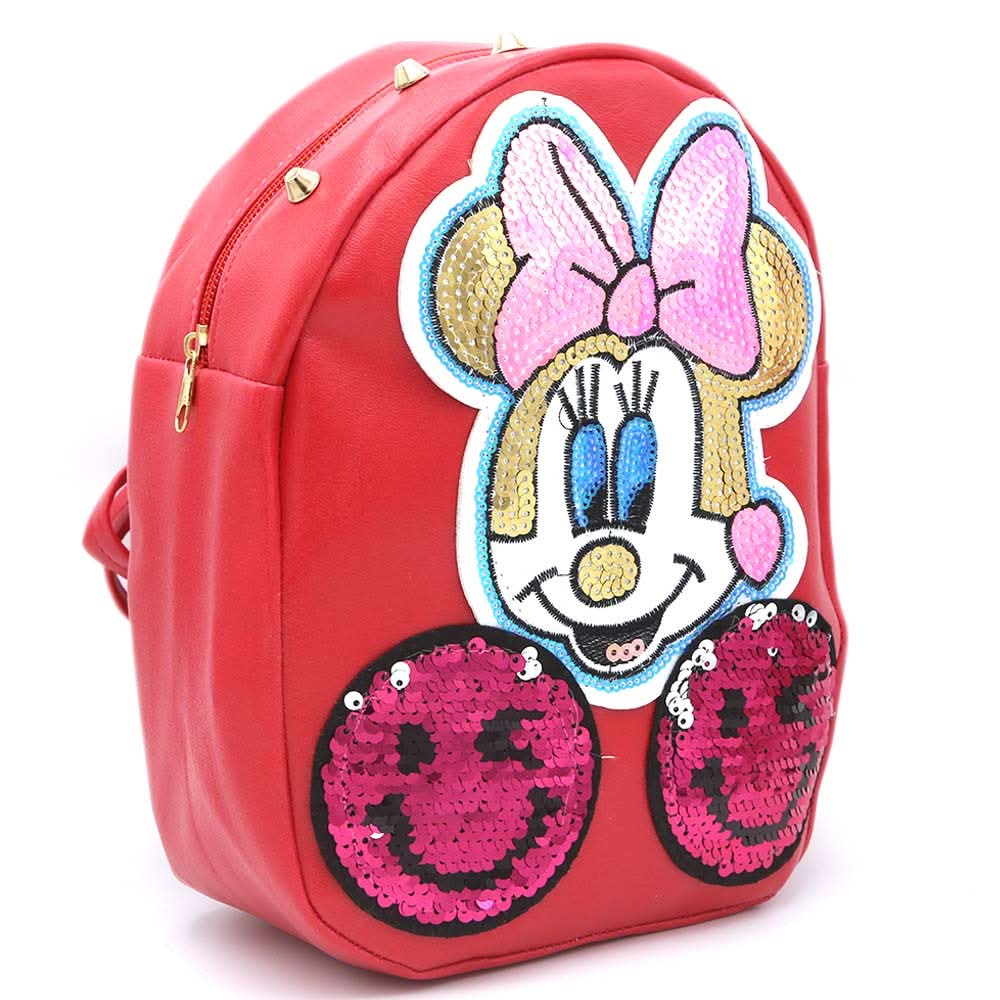 Girls Backpack (7572E) - Red, Kids, School And Laptop Bags, Chase Value, Chase Value