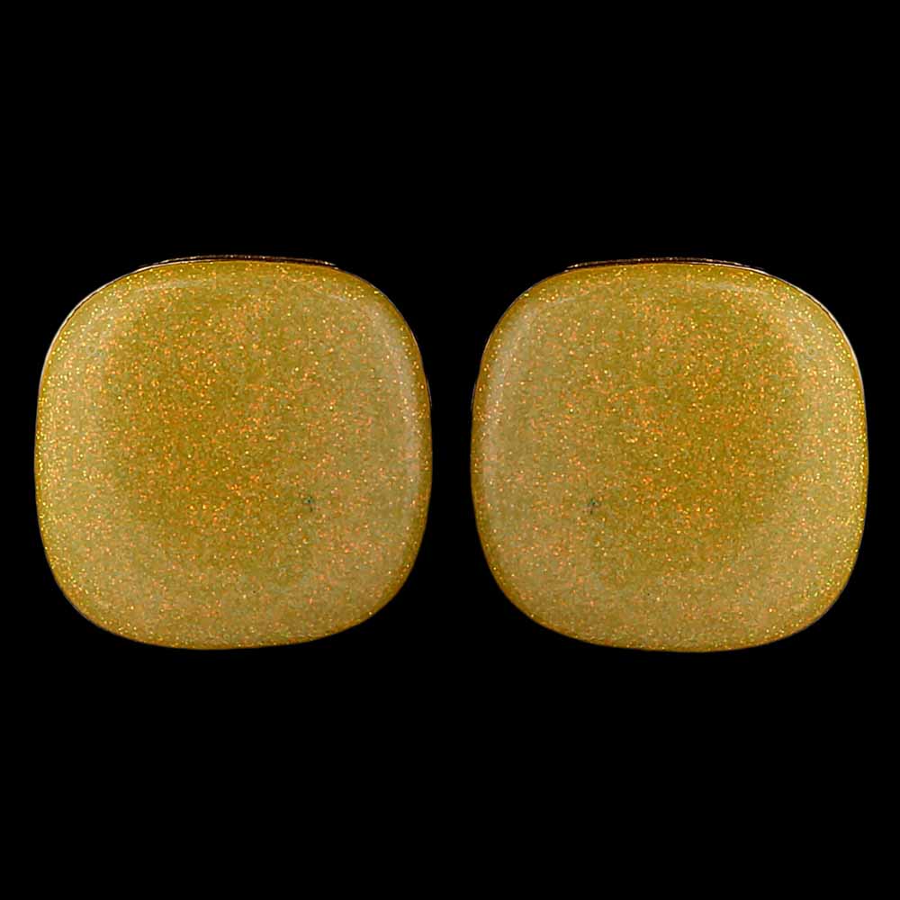 Women's Ear Tops - Mustard, Women, Earrings & Tops, Chase Value, Chase Value