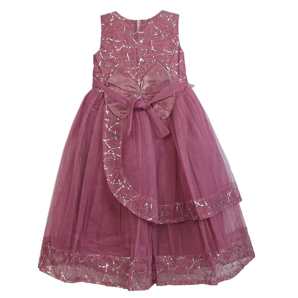 Girls Fancy Frock - Purple, Girls Frocks, Chase Value, Chase Value