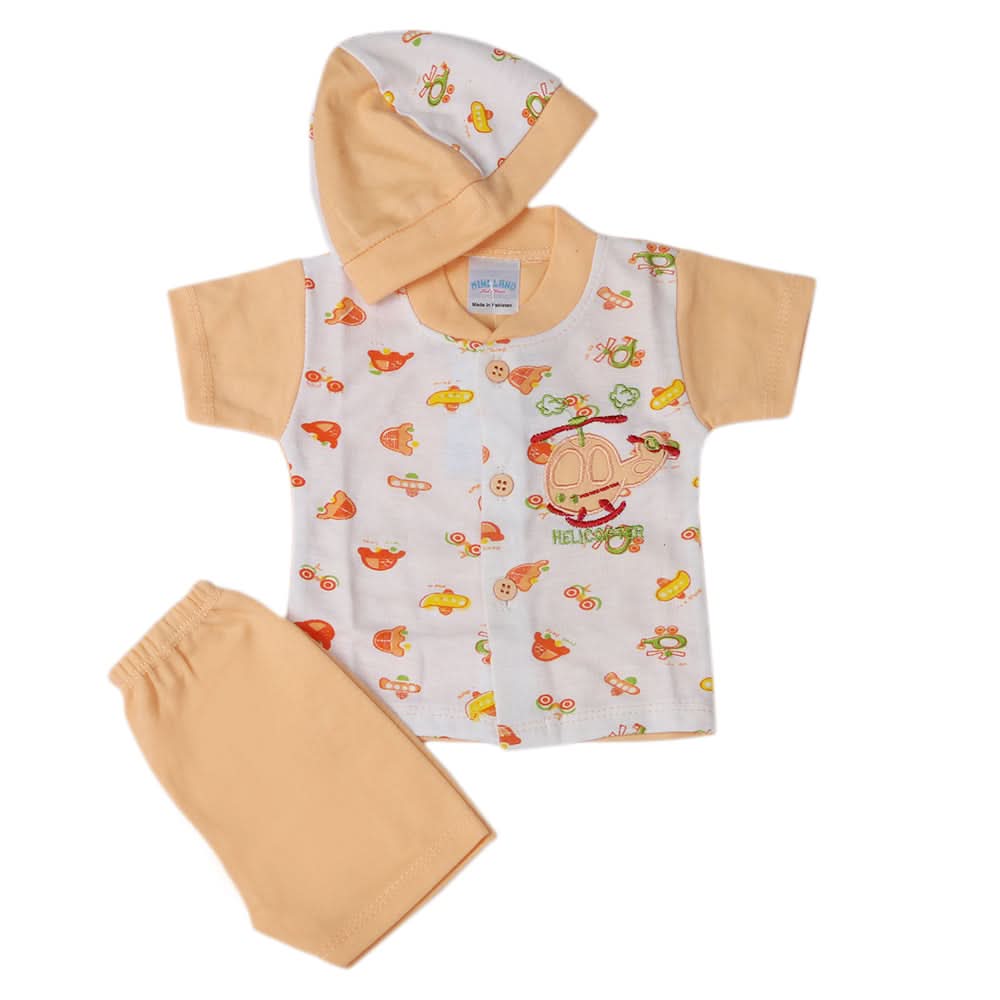 Newborn Boys Suit - Peach, Newborn Boys Sets & Suits, Chase Value, Chase Value