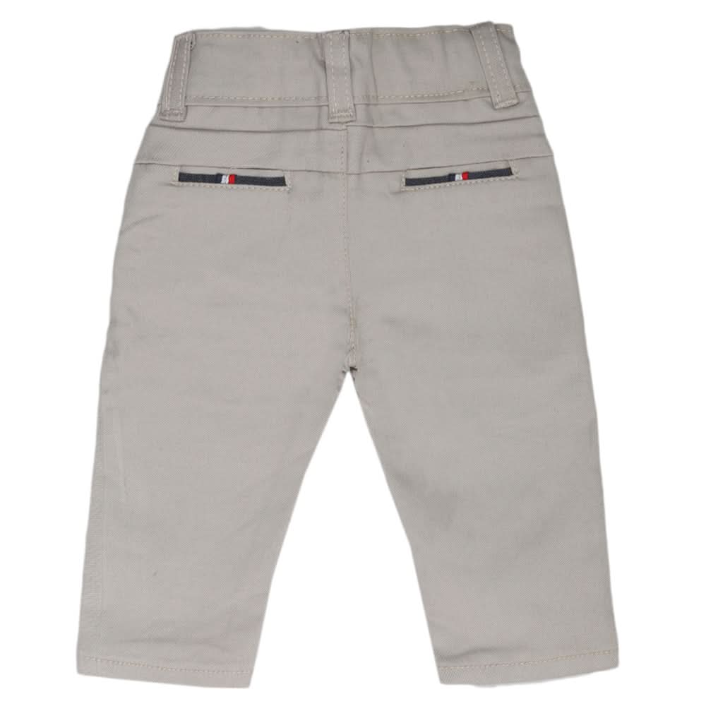 Newborn Boys Cotton Pant - Light Grey, Kids, Newborn Boys Shorts And Pants, Chase Value, Chase Value