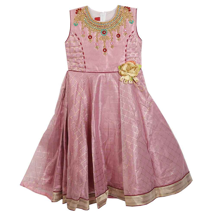 Girls Frock Suits - Tea Pink, Girls Frocks, Chase Value, Chase Value