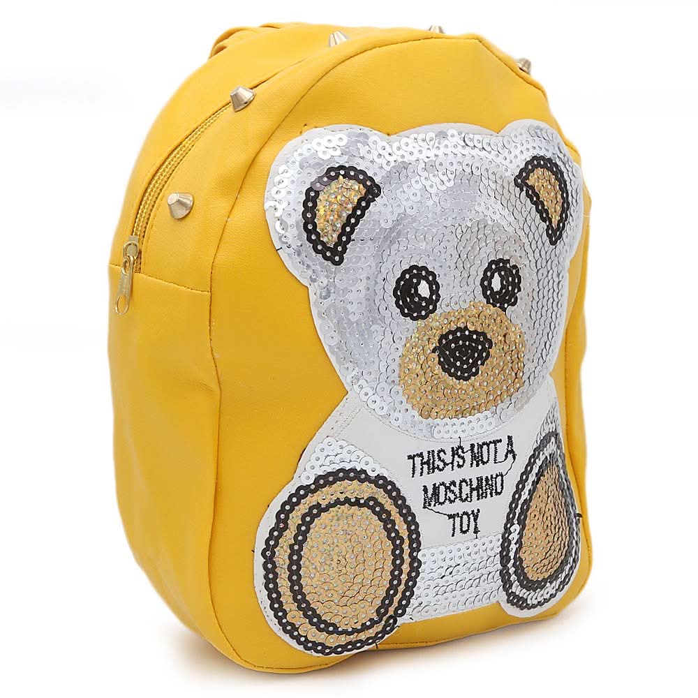 Girls backpack 7572A - Yellow, Kids, Kids Bags, Chase Value, Chase Value