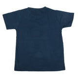 Boys Printed Half Sleeves T-Shirt 4740 - Steel Blue, Kids, Boys T-Shirts, Chase Value, Chase Value