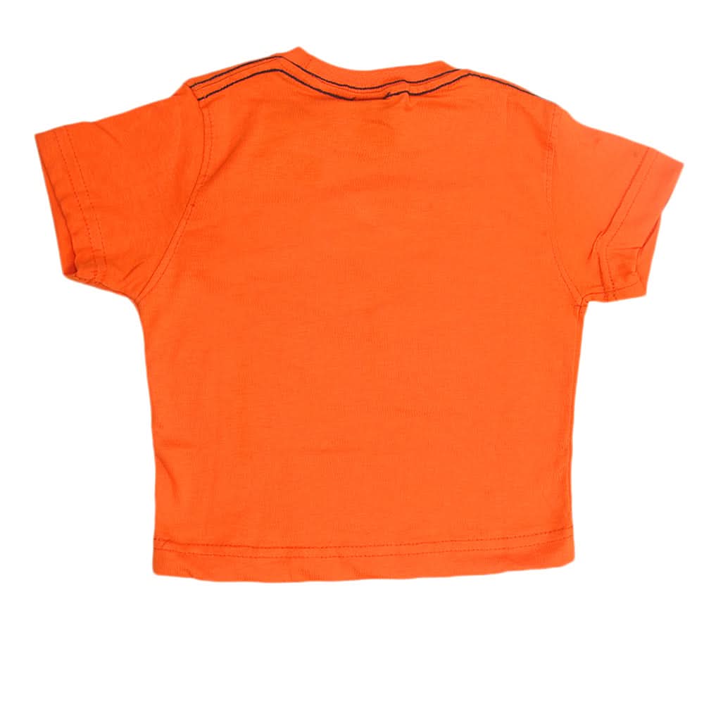 Boys Half Sleeves Printed T-Shirt Ertugrul - Orange, Kids, Boys T-Shirts, Chase Value, Chase Value