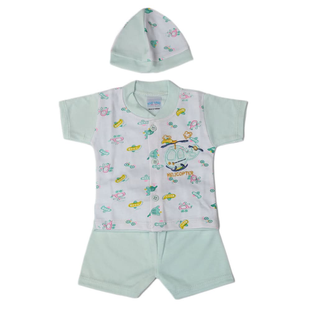 Newborn Boys Suit - Cyan, Newborn Boys Sets & Suits, Chase Value, Chase Value