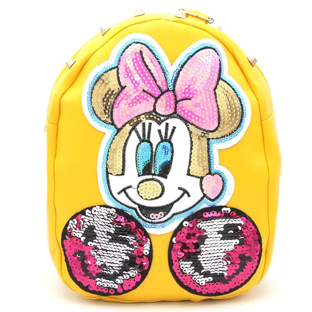 Girls Backpack (7572E) - Yellow, Kids, School And Laptop Bags, Chase Value, Chase Value