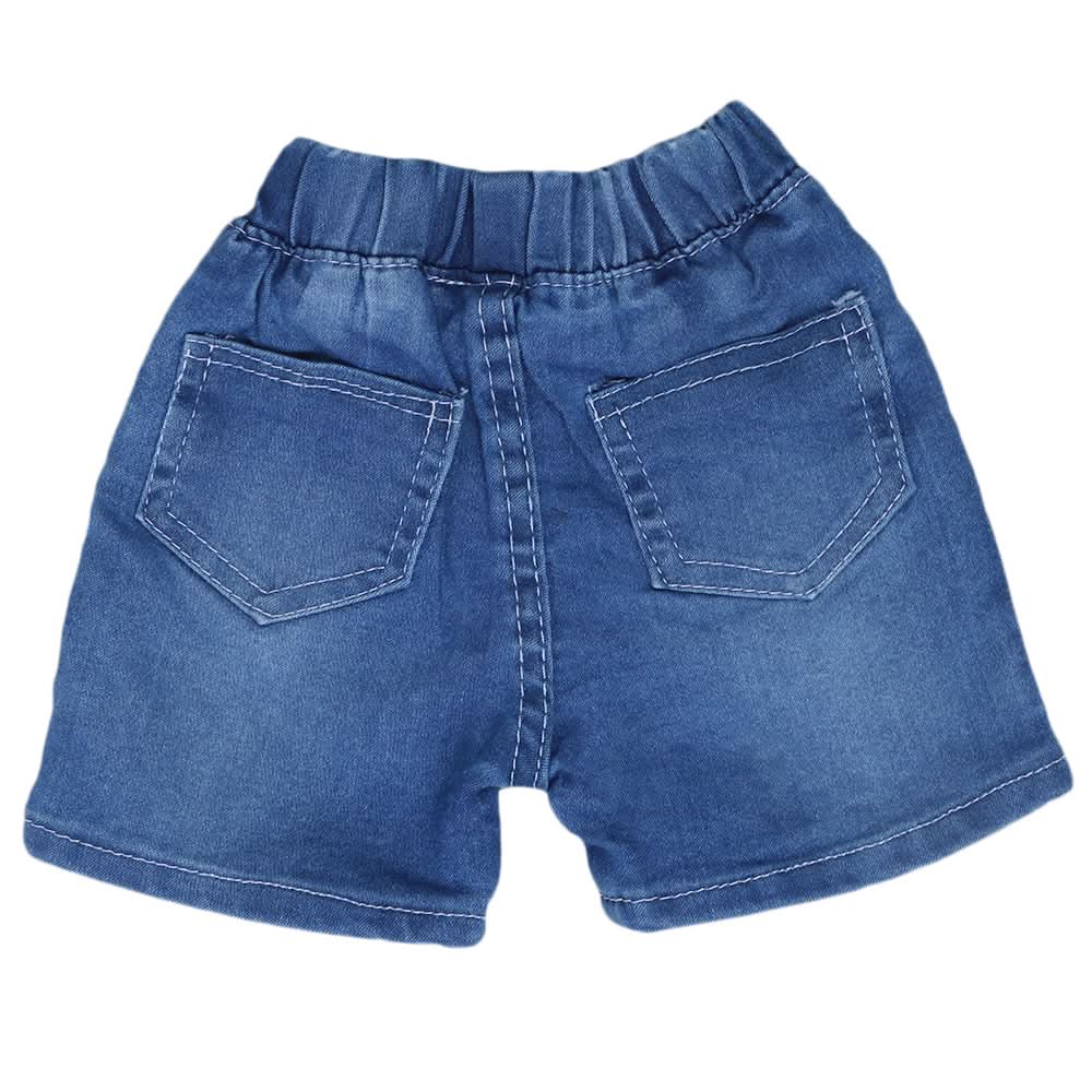 Newborn Boys Denim Short - Light Blue, Kids, Newborn Boys Shorts And Pants, Chase Value, Chase Value