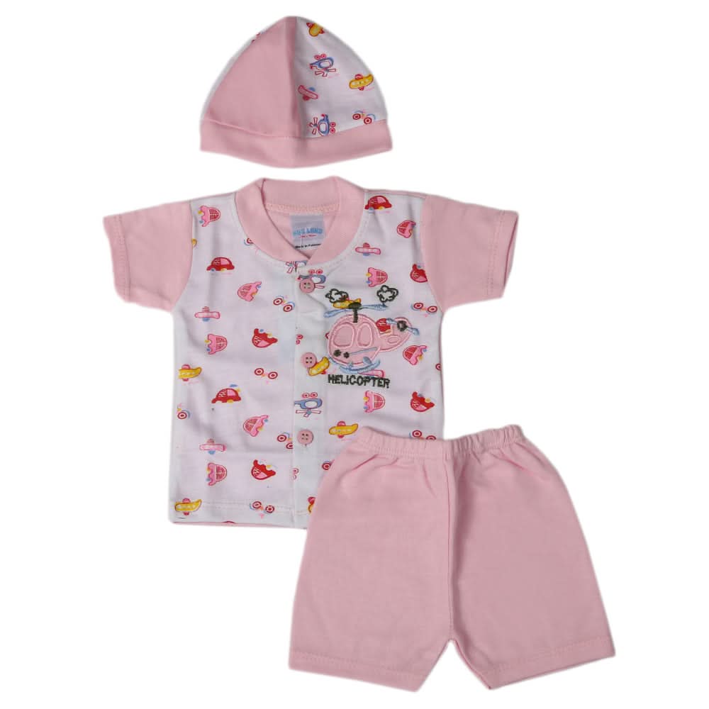 Newborn Boys Suit - Pink, Newborn Boys Sets & Suits, Chase Value, Chase Value
