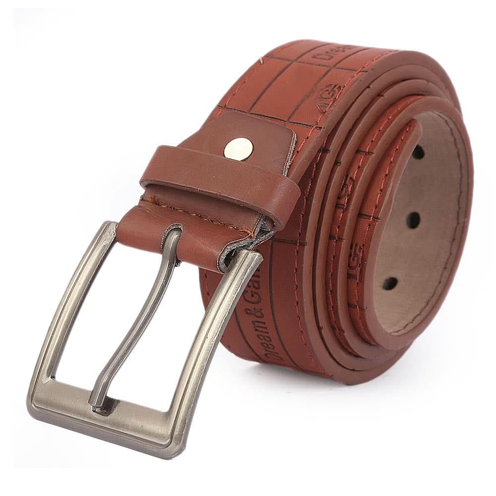Men's Belt - Dark-Brown, Men, Belt, Chase Value, Chase Value