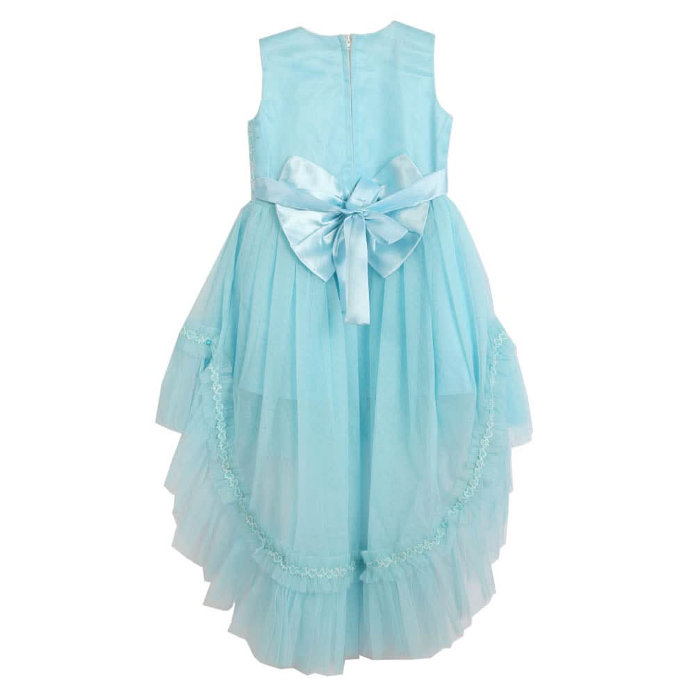 Girls Fancy Frock - Light Blue, Girls Frocks, Chase Value, Chase Value
