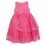 Girls Fancy Frock - Pink, Girls Frocks, Chase Value, Chase Value