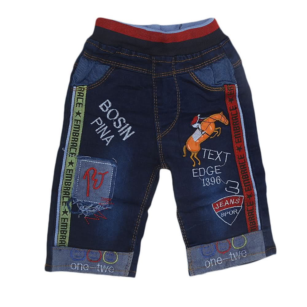 Boys Denim Shorts Z2 - Blue, Kids, Boys Shorts, Chase Value, Chase Value