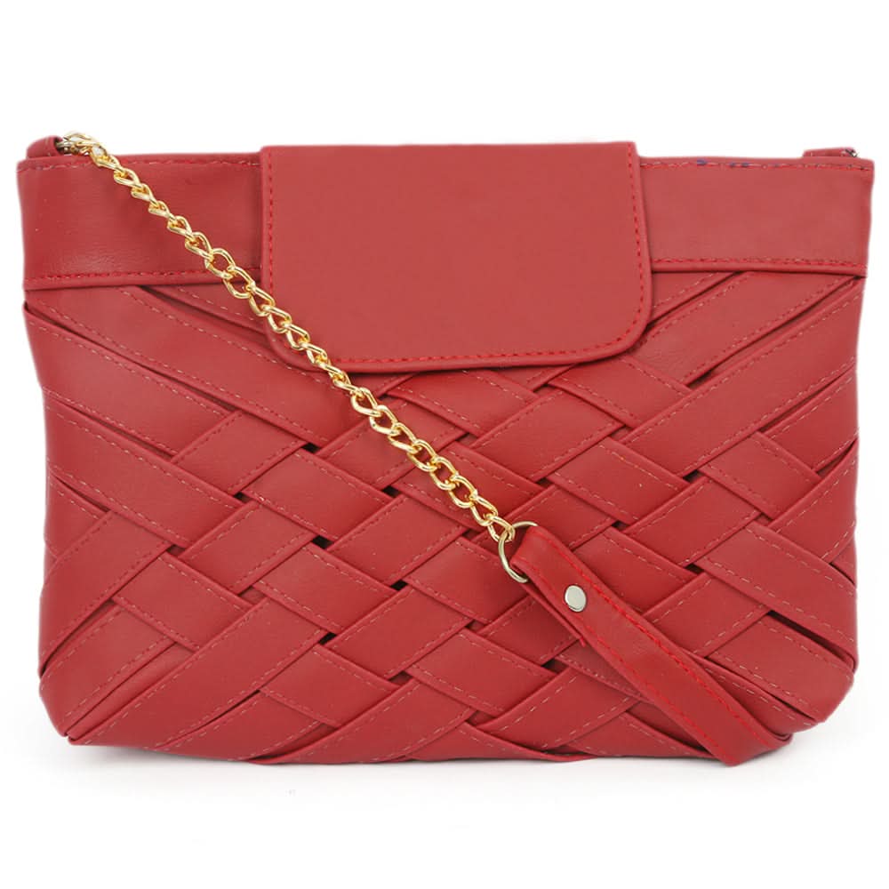 Women's Shoulder Bag - Maroon, Women, Bags, Chase Value, Chase Value