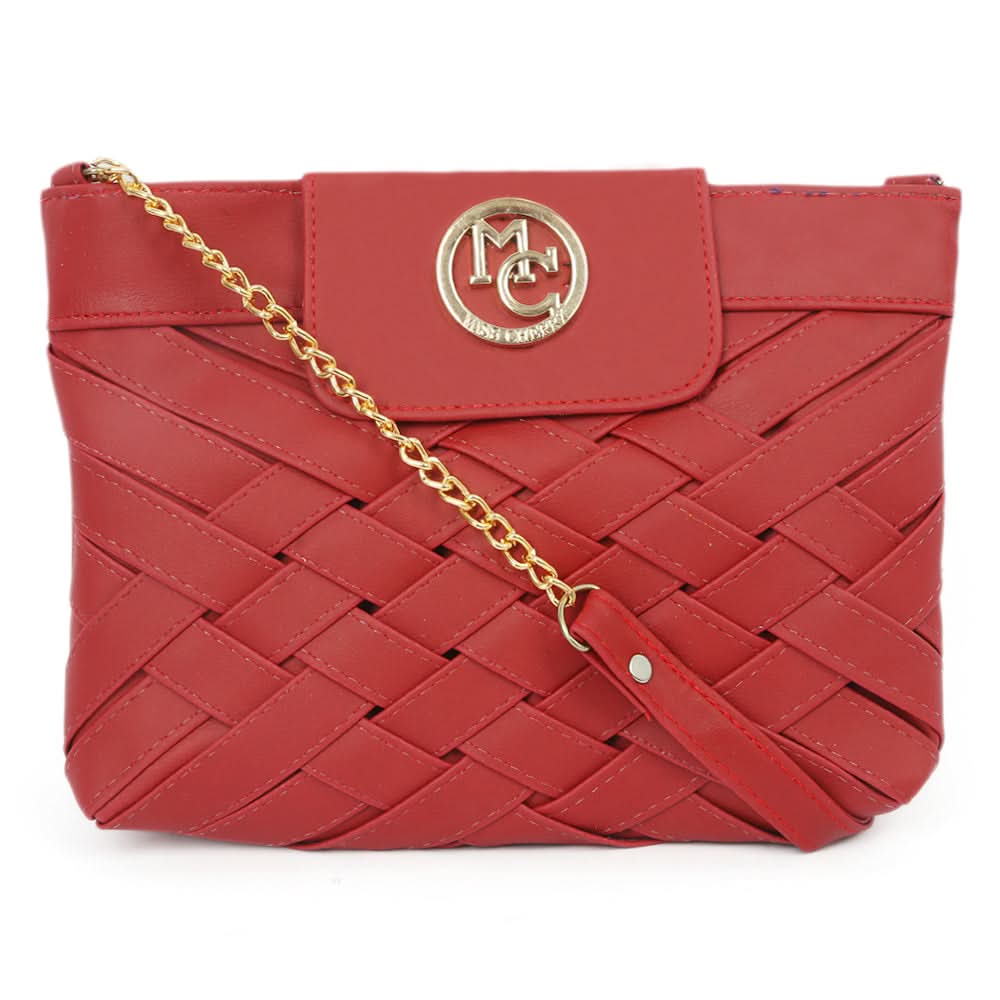 Women's Shoulder Bag - Maroon, Women, Bags, Chase Value, Chase Value