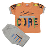 Newborn Boys Half Sleeves Suit - Peach, Kids, Newborn Boys Sets And Suits, Chase Value, Chase Value