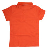 Boys Half Sleeves Polo T-Shirt - Orange, Kids, Boys T-Shirts, Chase Value, Chase Value
