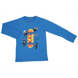Boys Full Sleeves T-Shirt - Blue, Kids, Boys T-Shirts, Chase Value, Chase Value