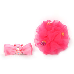 Girls Hair Pins (AY-146) - Dark Pink, Kids, Hair Accessories, Chase Value, Chase Value