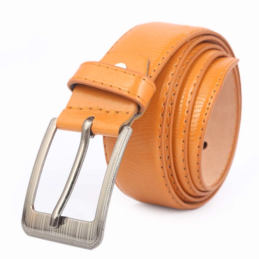 Men's Belt - Mustard, Men, Belt, Chase Value, Chase Value