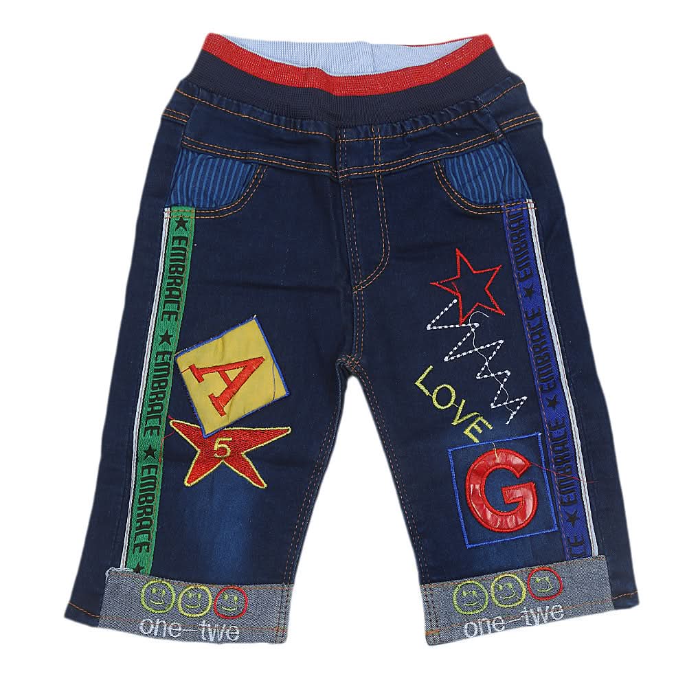 Boys Denim Shorts Z2 - Blue, Kids, Boys Shorts, Chase Value, Chase Value