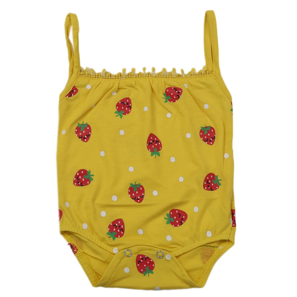 Newborn Girls Romper - Yellow, Kids, Newborn Girls Rompers, Chase Value, Chase Value