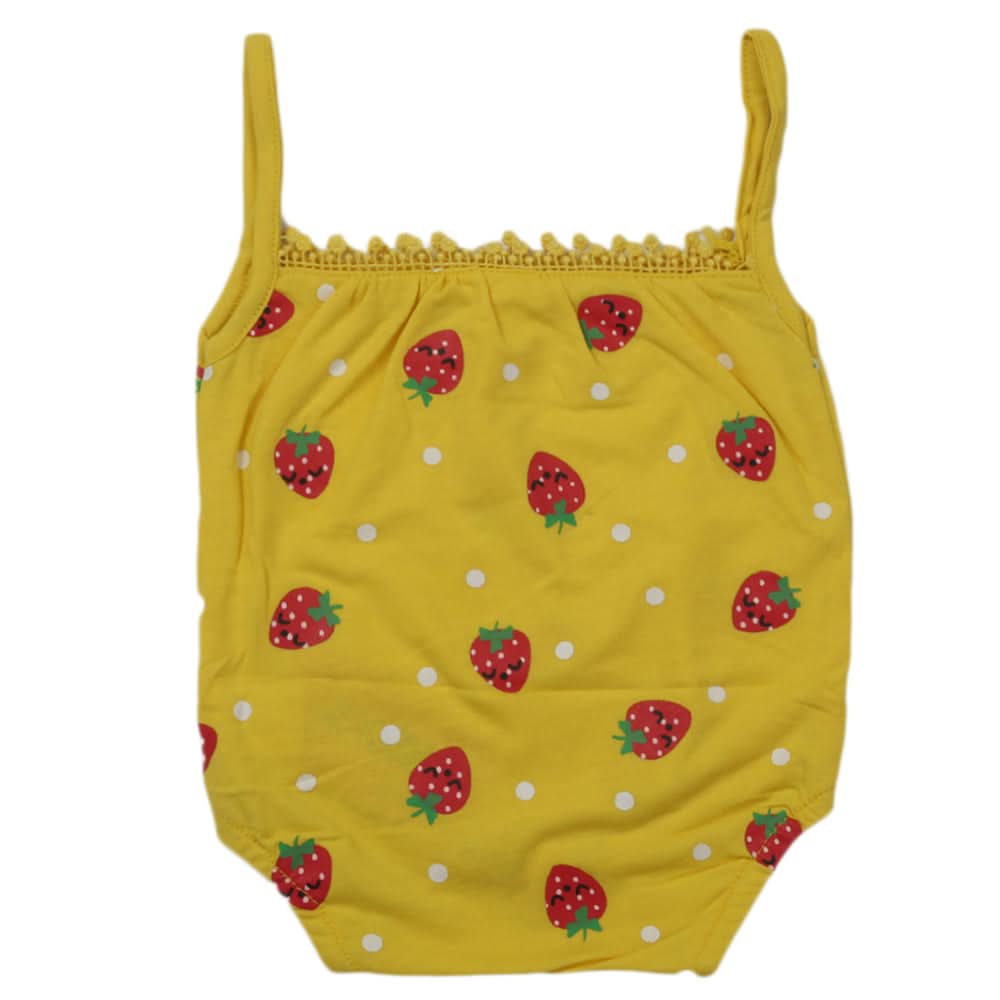 Newborn Girls Romper - Yellow, Kids, Newborn Girls Rompers, Chase Value, Chase Value