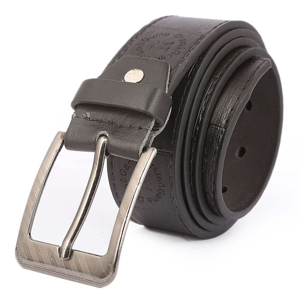 Men's Belt - Black, Men, Belt, Chase Value, Chase Value