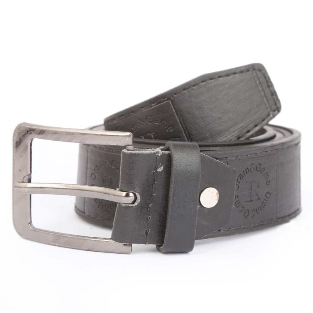 Men's Belt - Black, Men, Belt, Chase Value, Chase Value