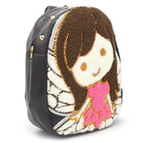 Girls Backpack (7572B) - Black, Kids, School And Laptop Bags, Chase Value, Chase Value