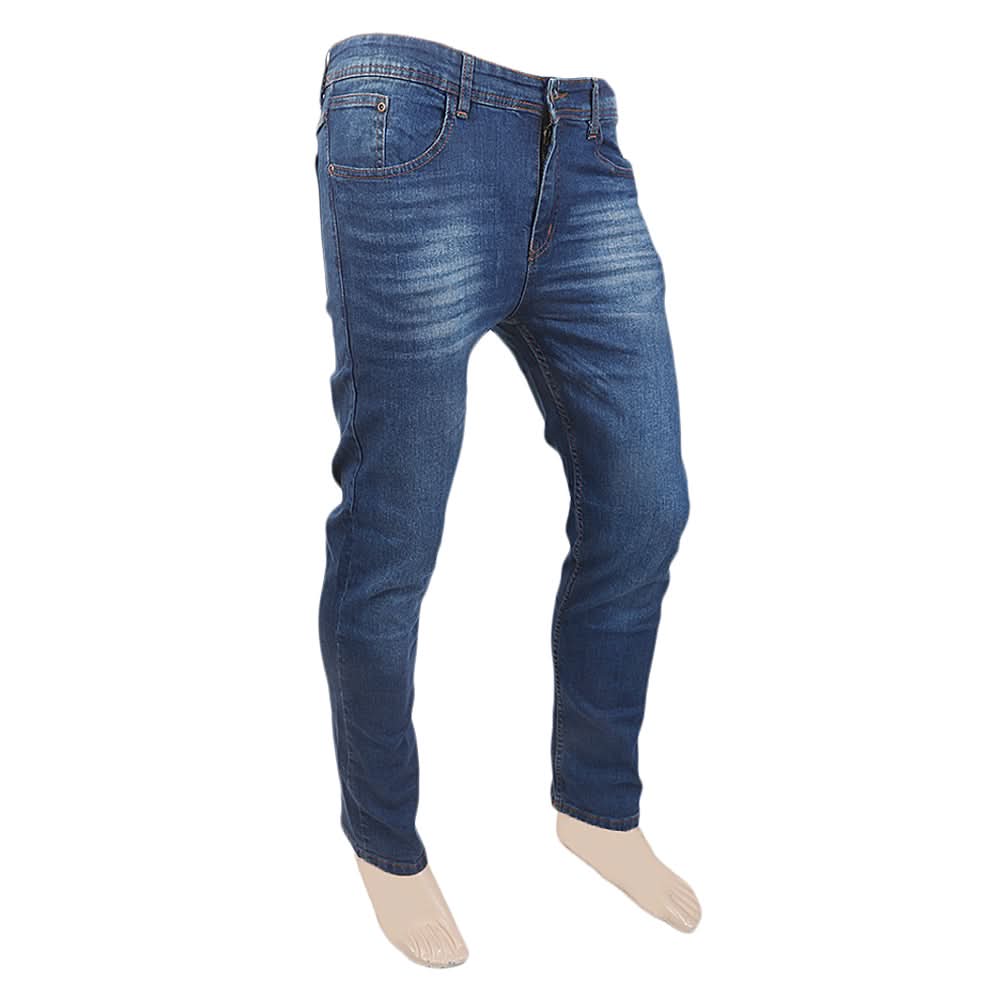 Men’s Denim Pant - Blue, Men, Casual Pants And Jeans, Chase Value, Chase Value