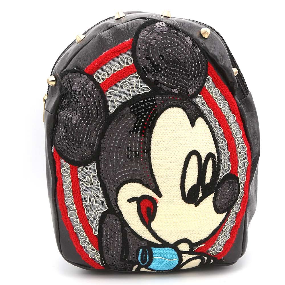 Girls Backpack (7572D) - Black, Kids, School And Laptop Bags, Chase Value, Chase Value