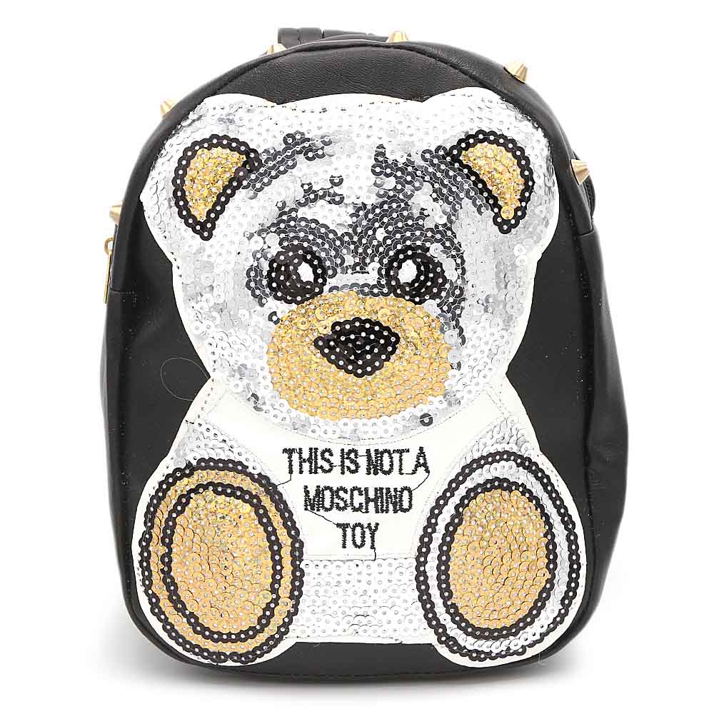 Girls Backpack (7572-A) Black, Kids, School And Laptop Bags, Chase Value, Chase Value