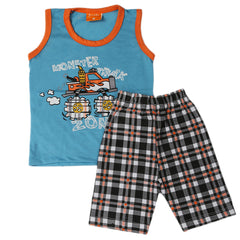 Boys Sando Suit - Sky Blue, Kids, Boys Sets And Suits, Chase Value, Chase Value