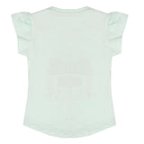 Girls Half Sleeves T-Shirt - Light Green, Girls T-Shirts, Chase Value, Chase Value