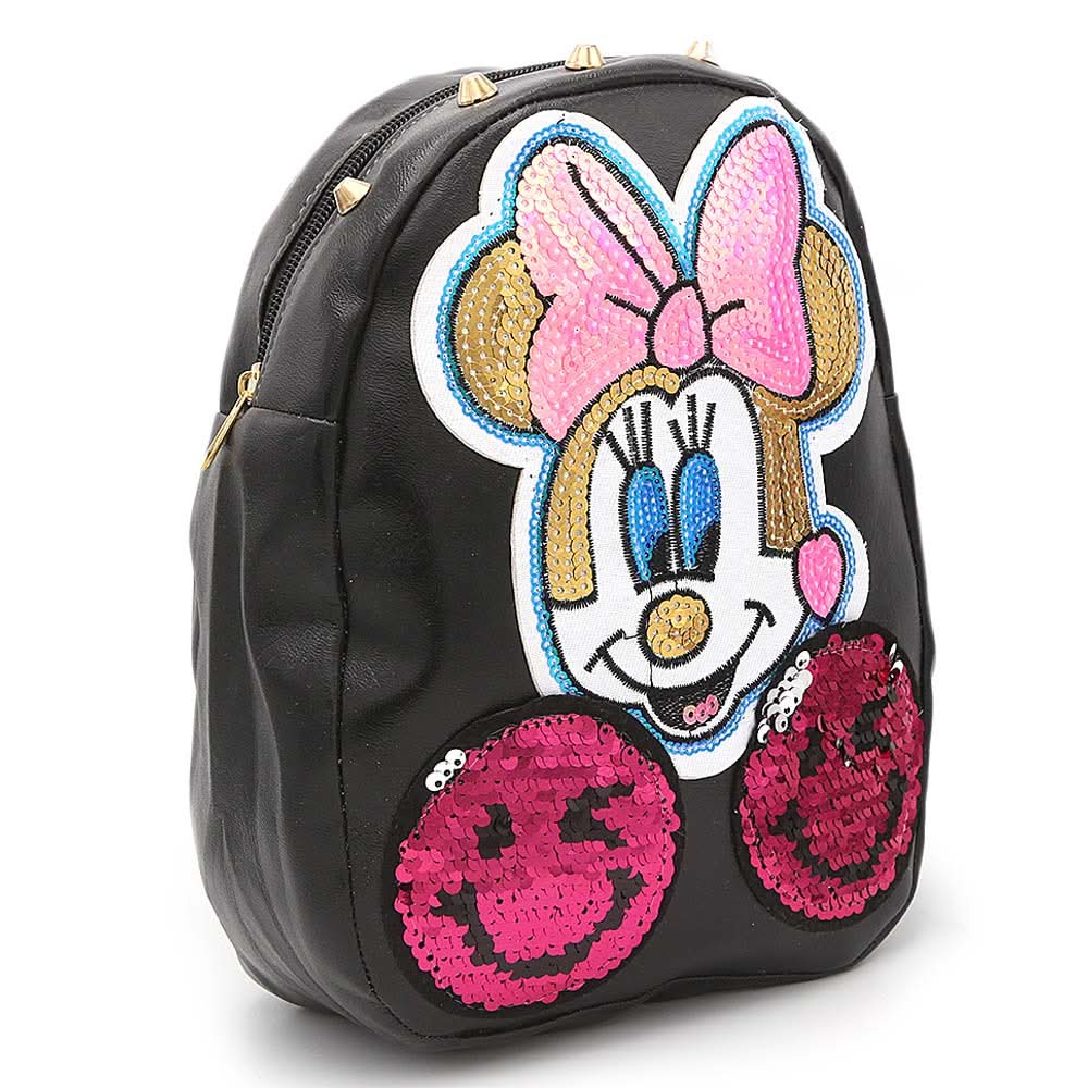 Girls Backpack (7572E) - Black, Kids, School And Laptop Bags, Chase Value, Chase Value