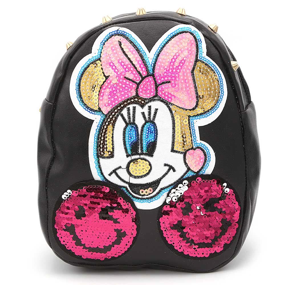Girls Backpack (7572E) - Black, Kids, School And Laptop Bags, Chase Value, Chase Value