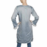 Women's Plain Kurti - Grey, Women, Ready Kurtis, Chase Value, Chase Value