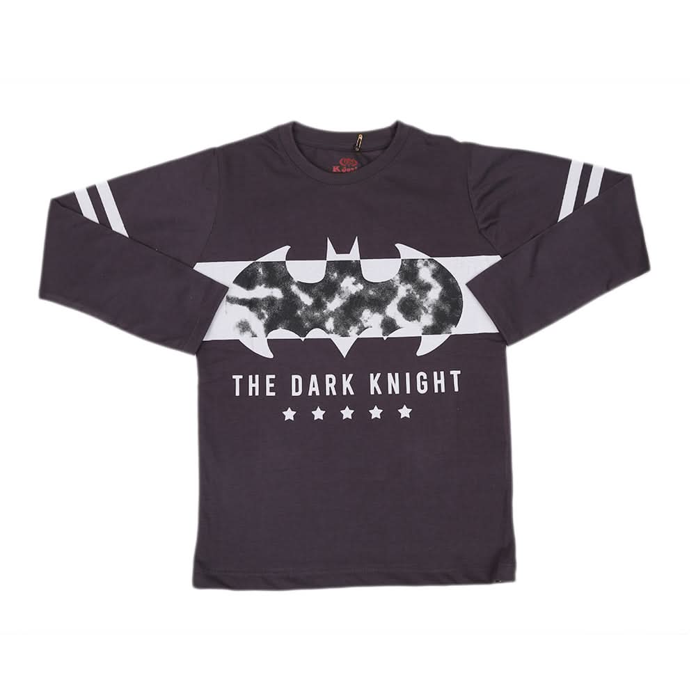 Boys Full Sleeves T-Shirt - Grey, Kids, Boys T-Shirts, Chase Value, Chase Value