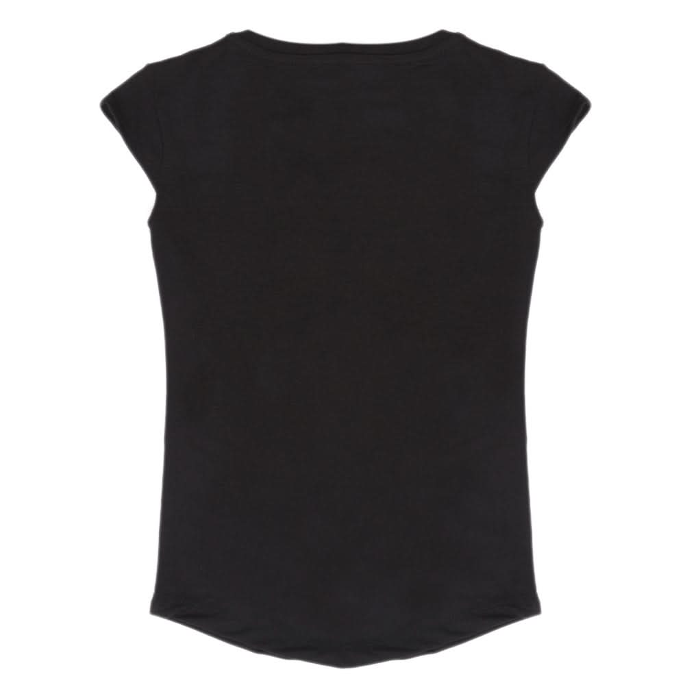 Girls Half Sleeves T-Shirt - Black, Girls T-Shirts, Chase Value, Chase Value