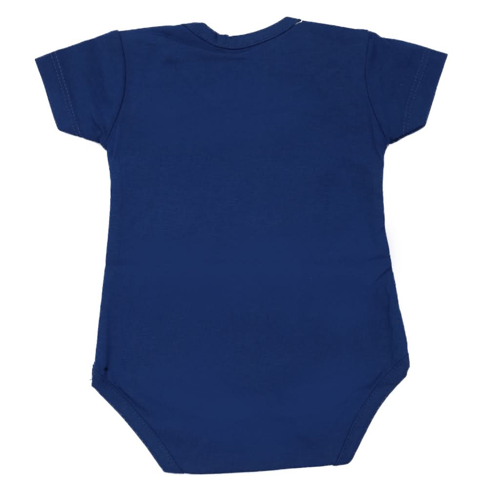 Newborn Boys Half Sleeves Romper - Royal Blue, Kids, Newborn Boys Rompers, Chase Value, Chase Value