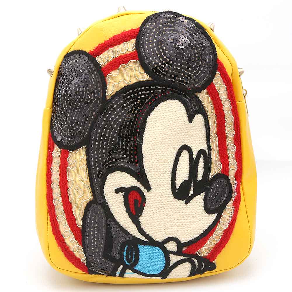 Girls Backpack (7572D) - Yellow, Kids, School And Laptop Bags, Chase Value, Chase Value