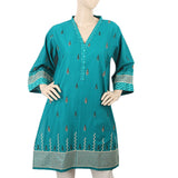 Women's Embroidered Kurti 27 - Sea Green, Women, Ready Kurtis, Chase Value, Chase Value