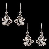 Women's Earrings 2 Pcs - Silver, Women, Earrings & Tops, Chase Value, Chase Value