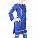 Women's Plain Kurti - Royal Blue, Women, Ready Kurtis, Chase Value, Chase Value