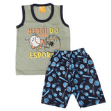 Boys Sando Suit - Light Green, Boys Sets & Suits, Chase Value, Chase Value